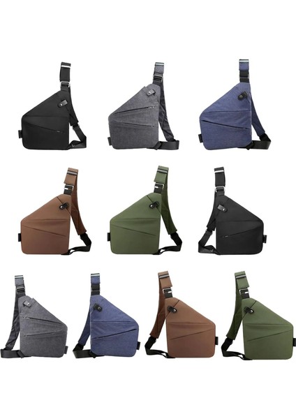 Gri Sağ Tek Kollu Çanta Erkekler Için Omuz Sırt Çantası Crossbody Çanta Sırt Çantası Omuz Çantası Göğüs Çantası Açık Balıkçılık Kamp Yürüyüş Bisiklet (Yurt Dışından) fiyatları