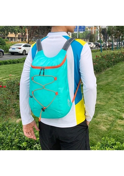 Derin Mavi Taşınabilir Katlanabilir Sırt Çantası Için Büyük Hafif Paketlenebilir Su Geçirmez Açık Hava Seyahat Kamp Yürüyüş ve Alışveriş Için (Yurt Dışından) fırsatları