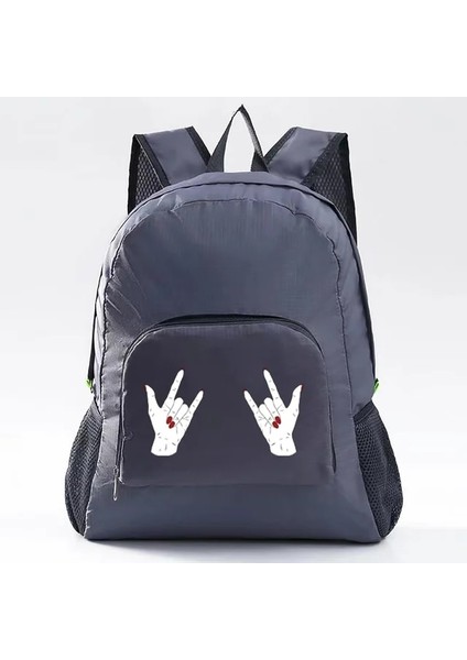 10CHEST008 Taşınabilir Katlanabilir Sırt Çantası Erkekler Su Geçirmez Seyahat Tırmanma Çantası Naylon Göğüs Desen Yürüyüş Sırt Çantaları Kadın Açık Spor Çantaları (Yurt Dışından)