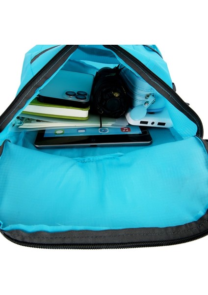 Siyah Gri Kadın Katlanabilir Mini Sırt Çantası 2023 Erkekler Yürüyüş Seyahat Açık Spor Hafif Katlanır Çanta Öğrenci Rahat Okul Laptop Çantası Yeni (Yurt Dışından) fiyatları