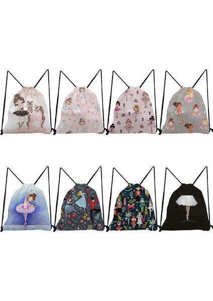 SK5251 Spor Salonu Seyahat Okul Çantası Öğrenciler Için Pratik Sırt Çantaları Sırt Çantası Kadın Bale Sanat Kız Moda Baskı Ayakkabı Çantaları Taşınabilir Açık (Yurt Dışından) fırsatları