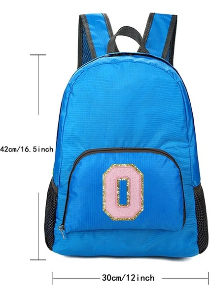 A 1557(P) Pembe Harf Işlemeli Logo Desenli Erkek ve Kadın Çok Yönlü Büyük Kapasiteli Taşınabilir Açık Hava Yürüyüş ve Işe Gidiş Sırt Çantası (Yurt Dışından) fırsatları