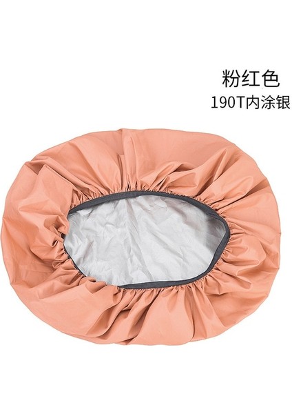 Pembe 15-25L Sırt Çantası Yağmur Kapağı 20L 35L 40L 50L 60L Su Geçirmez Çanta Kılıfı Taktik Açık Kamp Yürüyüş Tırmanma Toz Sırt Çantası Raincover Yeni (Yurt Dışından)