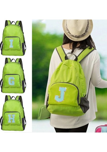 A 1570(C) Yeni Erkek ve Kadın Çok Yönlü Yeşil Harfli Işlemeli Logo, Büyük Kapasiteli Taşınabilir Açık Hava Yürüyüşü ve Işe Gidiş Sırt Çantası (Yurt Dışından) fiyatları