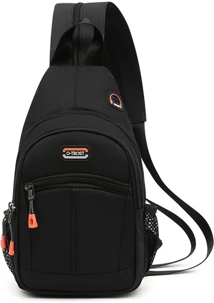 B Açık Sırt Çantası Kızlar Seyahat Mini Göğüs Çantası Erkekler Rahat Naylon Kanvas Çantalar Yeni Dikiş Renk Çok Fonksiyonlu Cep Telefonu Çantası (Yurt Dışından)