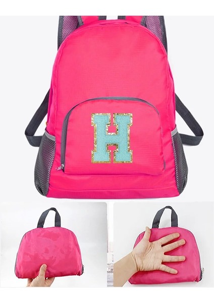 A 1575(H) Yeni Erkek ve Kadın Çok Yönlü Büyük Kapasiteli Taşınabilir Yeşil Mektup Işlemeli Logo Açık Hava Yürüyüş ve Işe Gidiş Sırt Çantası (Yurt Dışından) fırsatları