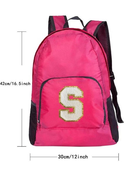 A 1523(H) Yeni Erkek ve Kadın Çok Yönlü Büyük Kapasiteli Taşınabilir Beyaz Mektup Işlemeli Logo Açık Hava Yürüyüş ve Işe Gidiş Sırt Çantası (Yurt Dışından) fırsatları