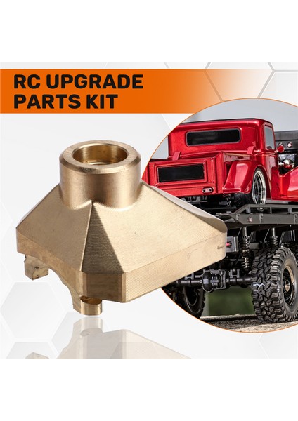 Pirinç Ön Arka Diferansiyel Kapak Köprü Aks Kapağı 8280 Için 1/10 Trx4 G500 Trx6 G63 Yükseltme Parçaları Altın (Yurt Dışından) fırsatları