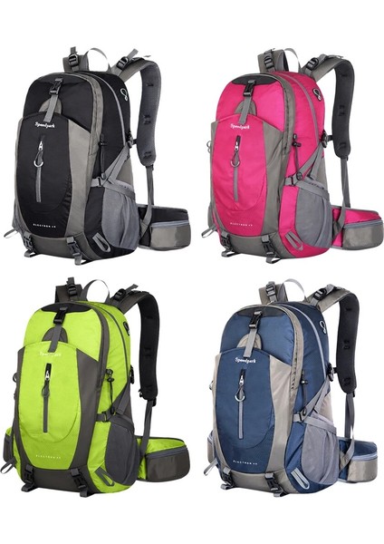 Siyah Su Isıtıcısı 40L Su Geçirmez Açık Spor Kamp Sırt Çantası Dağcılık Bisiklet Sırt Çantaları (Yurt Dışından)