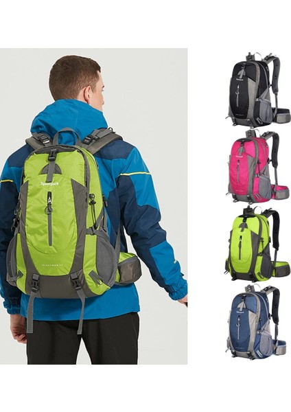 Siyah Su Isıtıcısı 40L Su Geçirmez Açık Spor Kamp Sırt Çantası Dağcılık Bisiklet Sırt Çantaları (Yurt Dışından) modelleri