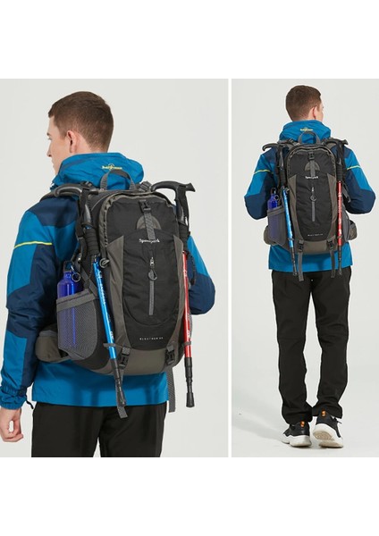 Siyah Su Isıtıcısı 40L Su Geçirmez Açık Spor Kamp Sırt Çantası Dağcılık Bisiklet Sırt Çantaları (Yurt Dışından) fırsatları