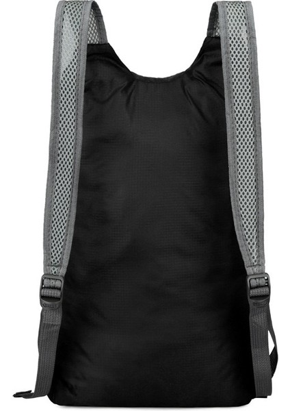 Gri Yüksek Kapasiteli Çanta Hafif Taşınabilir Sırt Çantası Katlanabilir Su Geçirmez Katlanır Ultralight Paketi Kadın Erkek Açık Seyahat Yürüyüş (Yurt Dışından) fırsatları