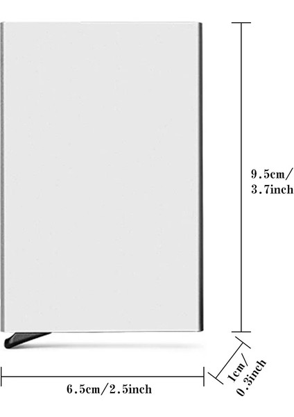 Bearw Alüminyum Anti Rfid Kart Tutucu Nfc Engelleme Okuyucu Kilidi Kimlik Banka Kartı Koruması Otomatik Açılır Kredi Kartı Kılıfı Ayı Deseni (Yurt Dışından) modelleri