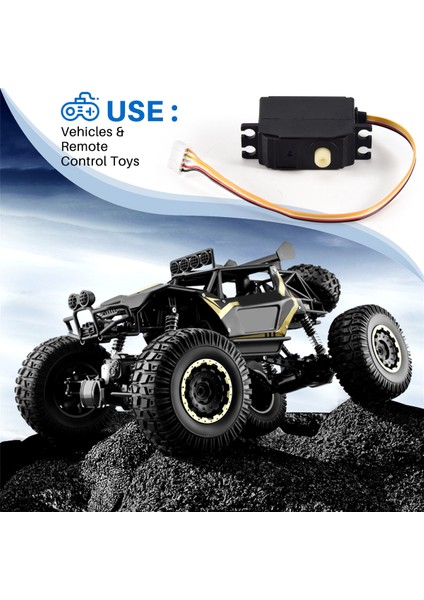 Wltoys Için Beş Tel Servo 12428 12427 12423 12628 1/12 Rc Araba Yükseltme Parçaları Aksesuarları (Yurt Dışından) indirimleri