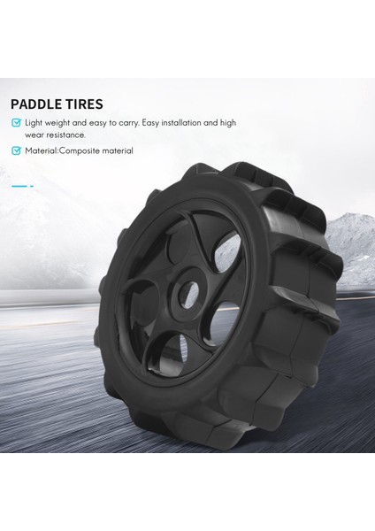 4pcs Rc 1/8 Kürekler Kar Kum Lastikleri Lastikler Fit Hpi Aka 1: 8 Off-Road Buggy Jantlar 1: 8 Rc Araba Için Off-Road Kısa Kart Plaj Lastiği (Yurt Dışından) fırsatları
