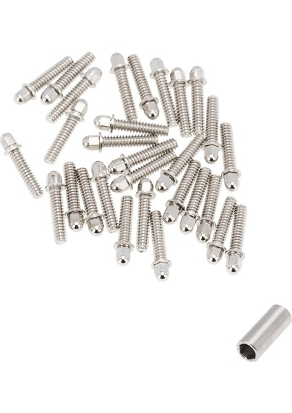 30PC 1.9 2.2 Tekerlek Rim Imparatorluk M3 Vida Dekorasyonu 1/10 Rc Prwler Axıal SCX10 90046 AXI03007 Wraıth Traxxas Trx4, B (Yurt Dışından)