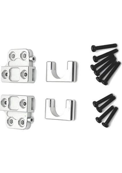 Alüminyum Arka Aksını Yay Sabitleme Diy Rc Araba Kamyonu Rc Araba Aksesuarları Mn 1/12 MN82 LC79 MN78 Gümüş (Yurt Dışından) modelleri