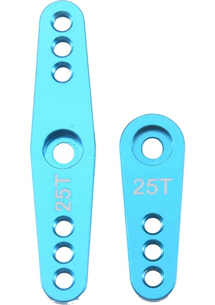 Futaba Savox Için 25T Alüminyum Rc Servo Kol Korna Xcore Hl Hsp Hd Power Rc Araçları, Mavi (Yurt Dışından) fiyatları