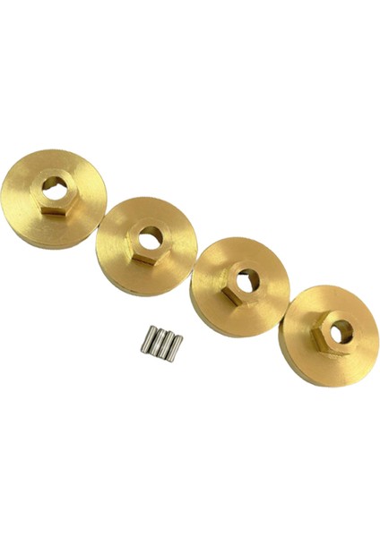 Fms Için FCX24 Pirinç Tekerlek Hex Adaptör Aksına Karşı Ağır Fren Diski 1/24 Rc Paletli Araba Yükseltmeleri Parça Aksesuarları (Yurt Dışından) fiyatları