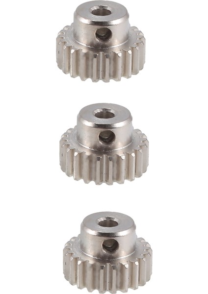 3pcs 3.175MM Mil Metal Pinyon Motor Dişli 32DP 48DP 64DP 1/10 1/8 Rc Car 3650 3660,22T Için M0.6 M0.8 (Yurt Dışından) fırsatları