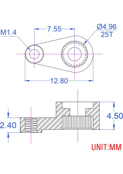 Rc Araç Aksesuarları, Dıy Metal Direksiyon Dişli Kol Drift Arabası Afrc D1802MG 5g Direksiyon Dişlisi (Yurt Dışından) modelleri