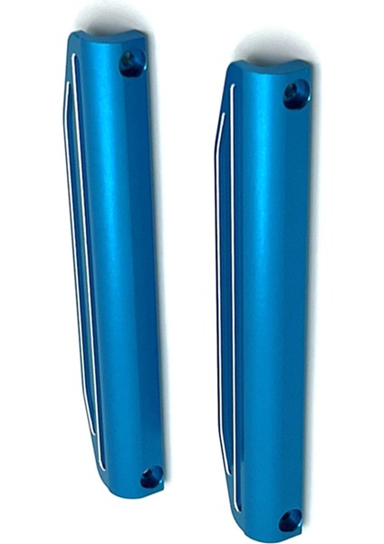 Rc Araba Yükseltme Mjx Için Sol ve Sağ Koruma Seti 1/10 10208 Canavar Rc Araba Yükseltme Parçaları Mavi (Yurt Dışından) modelleri