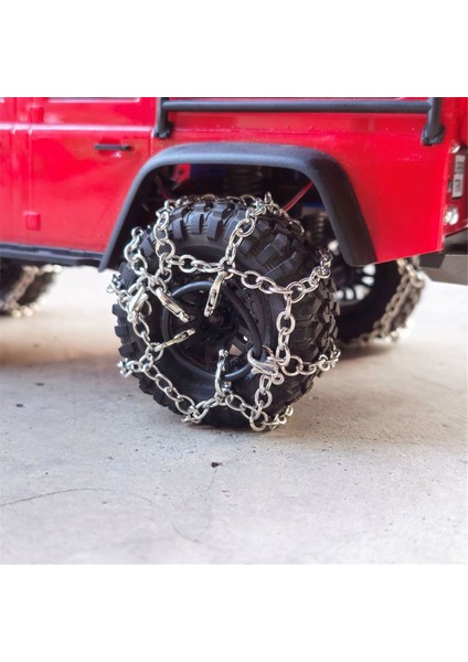 4pcs Rc Araba Lastik Kar Yağışı 1/18 Rc Paletli Araba Trxm4 D90 Rc Araba Yükseltme Parçaları (Yurt Dışından) modelleri