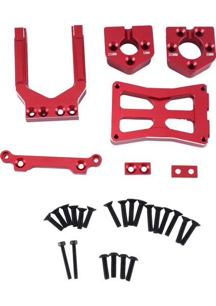 Metal Yükseltilmiş Motor Montaj Koltuğu Traxxas Için Hızlı Sökme 1/5 X-Maxx Xmaxx 6s 8s 1/6 Xrt Rc Araba Yükseltme Parçaları, 1 (Yurt Dışından) fiyatları