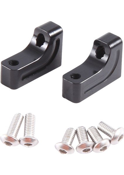 Eksenel SCX10 CC01 D90 1/10 Rc Craıl Car Için 2pcs Metal Servo Montajı (Yurt Dışından) fiyatları