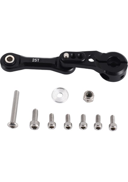 Metal 25T Servo Kol + Bağlantı Çubuğu Arrma Için 1/7 Ifadesi Mojave 1/8 Kraton Senton Typhon Talion Outcast Yükseltme Parçaları, A (Yurt Dışından)