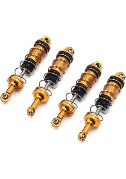 4pcs Scy Için Metal Şok Emici Damper 16101 16102 16103 1/16 Rc Araba Yükseltmeleri Parça Aksesuarları, Sarı (Yurt Dışından)