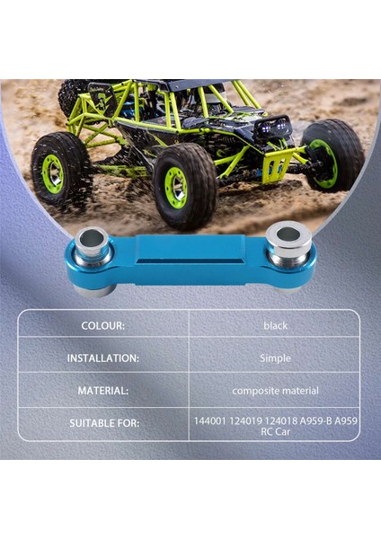 Wltoys Için Servo Kol Servo Çubuklu Üç Tel Metal Dişli Servo 144001 124019 124018 A959-B A959 Rc Araba Yükseltme Parçaları (Yurt Dışından) indirimleri