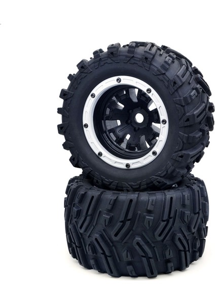 Mx-07 2pcs 188MM Lastik Tekerlek Lastiği 8752 8753 Zd Yarışı Mx-07 MX07 Mx 07 1/7 Rc Araba Yedek Parçalar Aksesuarları, Gümüş (Yurt Dışından)