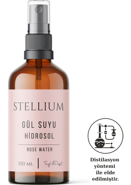 %100 Saf Gül Suyu – Gıda Uyumlu, Doğal Cilt Toniği | Buhar Distilasyonu Hidrosol (100 Ml) fiyatları