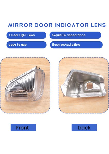 Kanat Ayna Kapısı Göstergesi Lens Sinyal Işığı Ampuller Olmadan Sol ve Sağda Sağ ve Sağ (Yurt Dışından) fırsatları