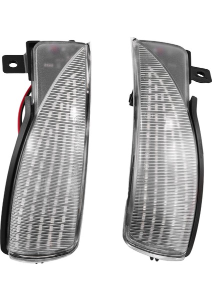 Mazda 3 Bl 08-14 Için Mazda 6 Gh 07-15 Araç Dikiz Aynası Aynen Sinyal Sinyali Yan Dikiz Gösterge Lambası Şeffaf Kabuk (Yurt Dışından)