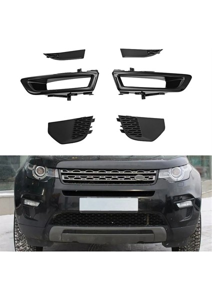 LR061229 LR061234 Araba Ön Tampon Sis Işık Kapağı Kapak Land Rover Discovery Sport 2015-2019 (Yurt Dışından)