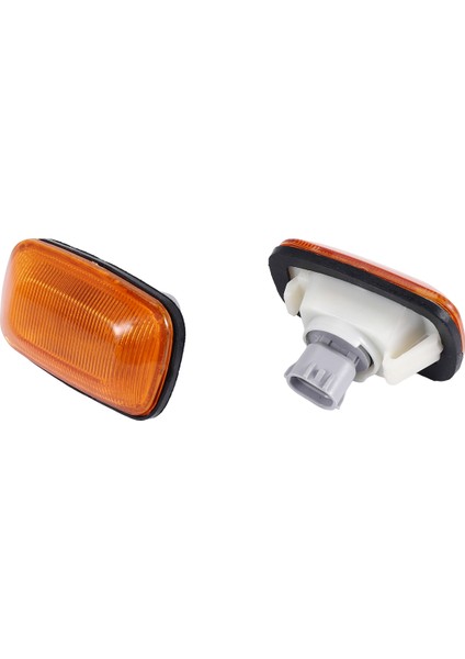 2pcs Toyota Land Cruiser için Fender Dönüş Sinyali Yan İşaretçi Lambası Işık 80 1990-1997 100 1998 - 2004 2005 2006 2007 (Yurt Dışından) modelleri