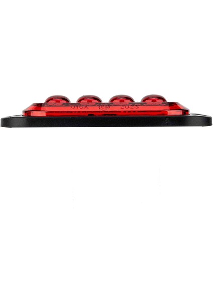 10pcs 12V-24V 4led araba yan işaretleri ışıklar dönüş sinyal ışıkları yan gösterge ışıkları römorklar için arka lamba kamyonlar kırmızı (Yurt Dışından) modelleri