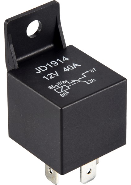12V Volt 40A Amp 5 Pin Değişiklik Röle Otomotiv Araç Motosiklet Tekne Bisiklet (Yurt Dışından)