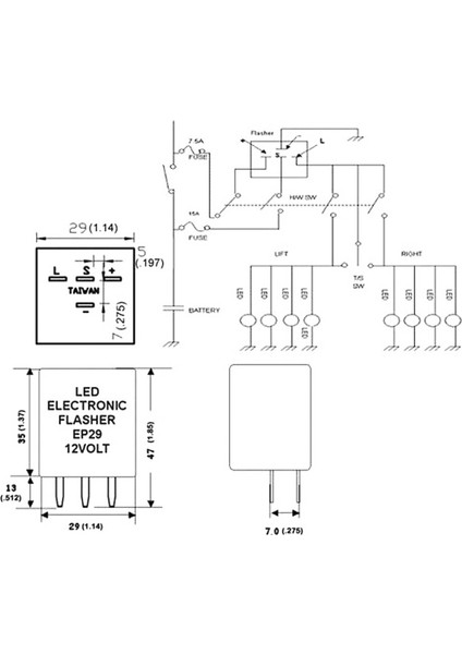 Jdm Astar Ep-29 LED Flaşör Röle Düzeltme Hiper Flash Turn Sinyal Kodlayıcı Ekolayzer (Yurt Dışından) fırsatları