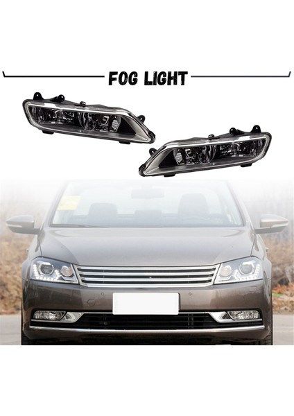 Volkswagen Vw Passat B7 2011-2015 Ön Tampon Sis Light Far Sis Lambası 3AA941661B 3AA941662B (Yurt Dışından) modelleri