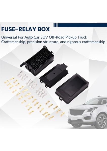 Sigorta-Röle Kutusu 5 Sigorta Tutucular 6 Röle Blok Tutucuları Sigorta-Blok 12V Sigorta Kutusu Araba (Yurt Dışından) indirimleri
