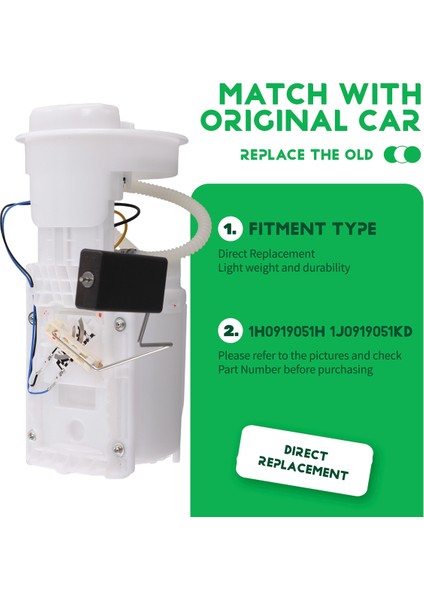 1H0919051H Vw Golf Bora Beetle Skoda Octavia 1991-2010 1J0919051KD (Yurt Dışından) indirimleri