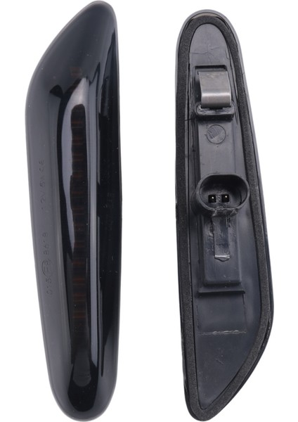 BMW 328i E90 E91 E91 E92 E93 E46 E60 Füme LED Fender Yan İşaretçi Işık Sıralı Sinyal Lambası X2 (Yurt Dışından) modelleri