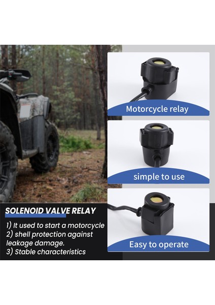 Solenoid Valf Rölesini Başlatın Gy6 70CC/110CC/650CC/125CC/150CC/150CC Motosiklet Atv Scooter (Yurt Dışından) fırsatları