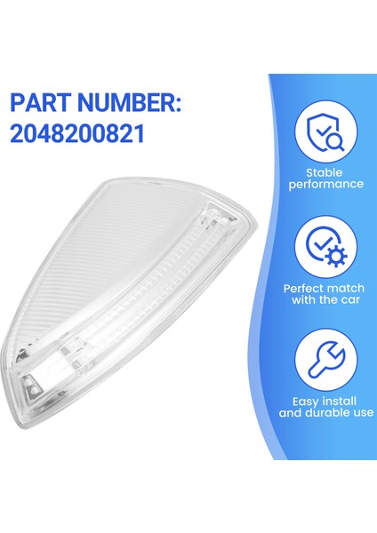 Sağ Taraf Dikiz Aynası Dönüş Sinyali Lambası Mercedes-Benz W164 W204 W639 ML300 ML320 ML500 C250 C300 C350 (Yurt Dışından) indirimleri