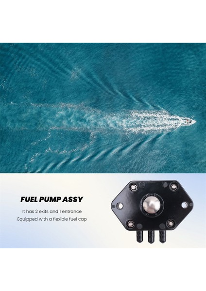 62Y-24410-02 826398T 3 62Y-24410-04-00 Yamaha Için Merkür Için Yakıt Pompası Montajı 4 Stroklu 25HP 30HP 35HP 40HP Dışiş Motoru (Yurt Dışından) fırsatları