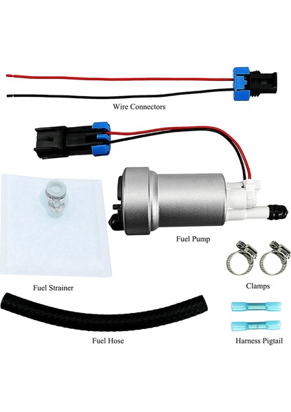 535LPH F90000295 Yakıt Pompası ve 400-1168 Takma Kiti E85 (Yurt Dışından) fiyatları