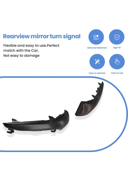 Araba Dikiz Aynası LED Dinamik Dönüş Sinyal Işığı Lambası Göstergesi Lamba Yanıp Sönen Lambalar Lada Granata Için (Yurt Dışından) fırsatları